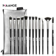 professional makeup brush set with bag