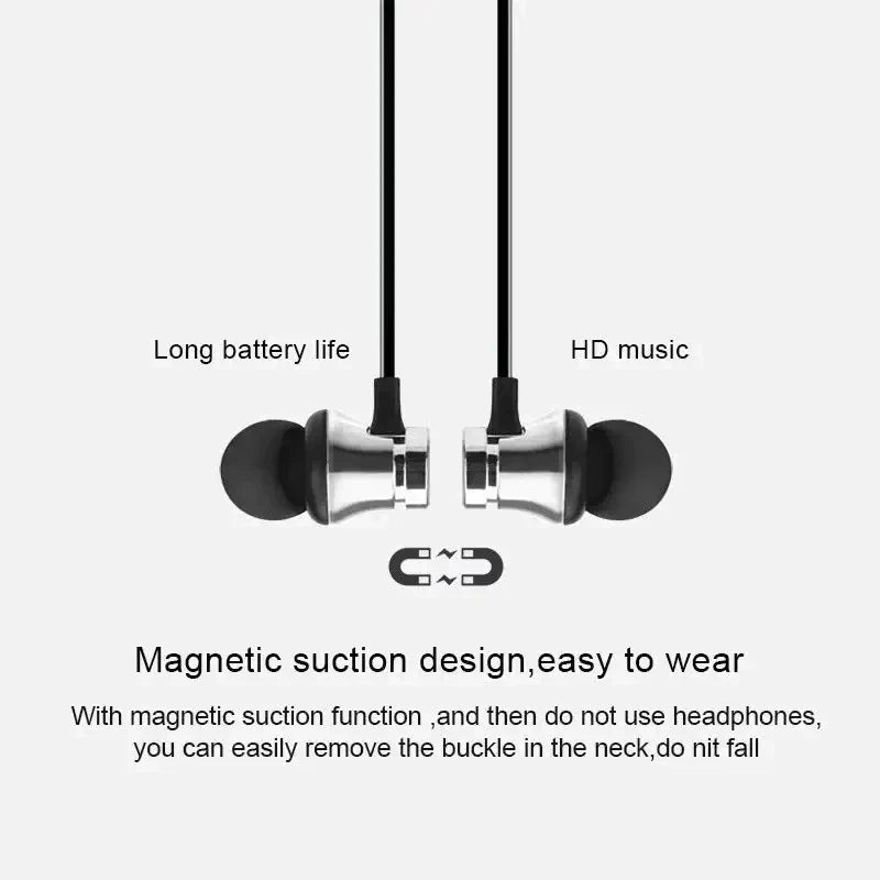 the magnetic earphones are designed to be in - ear