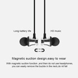 The magnetic earphones are designed to be in - ear