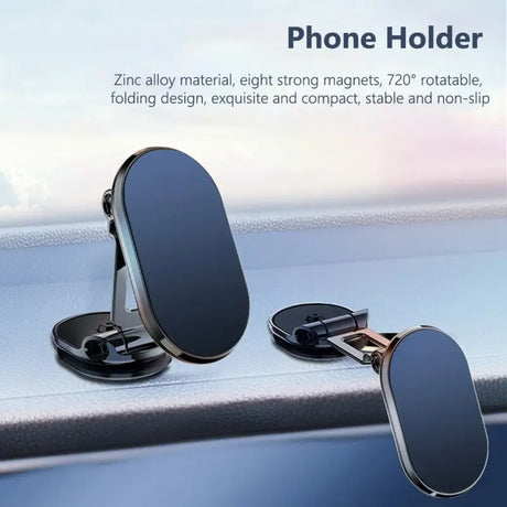 a pair of car phone holder with a phone holder