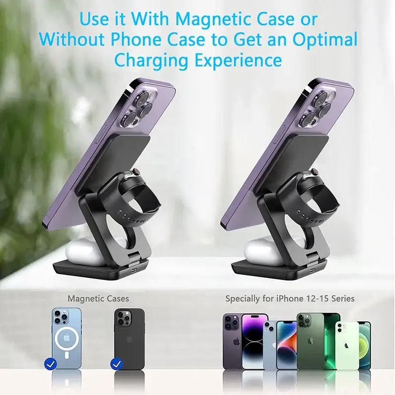 the magnetic phone stand is designed to hold your phone