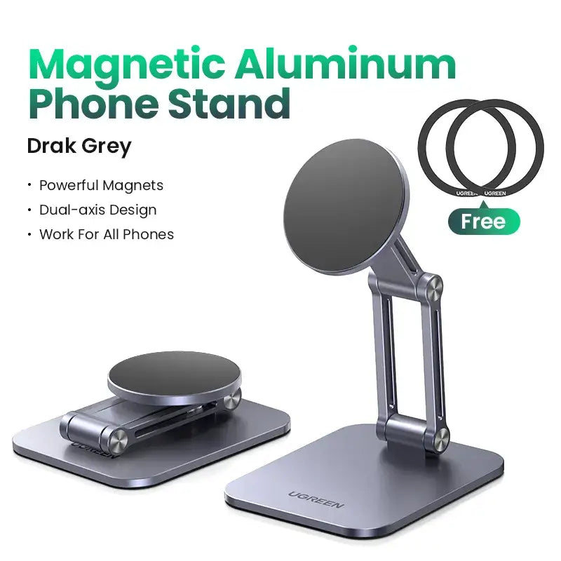 the magnetic phone stand is designed to hold your phone and other devices