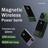 the magnetic power bank is a powerful power bank that can charge your iphone or any device