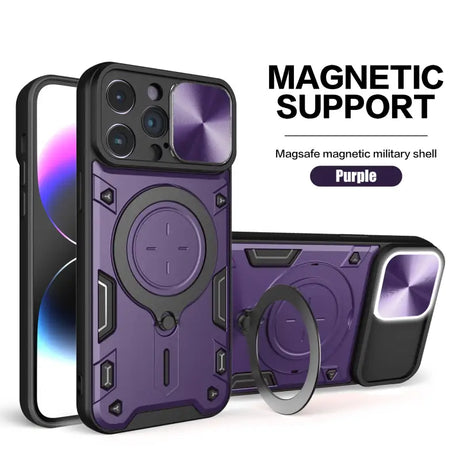 The magnetic ring case for iphone 11