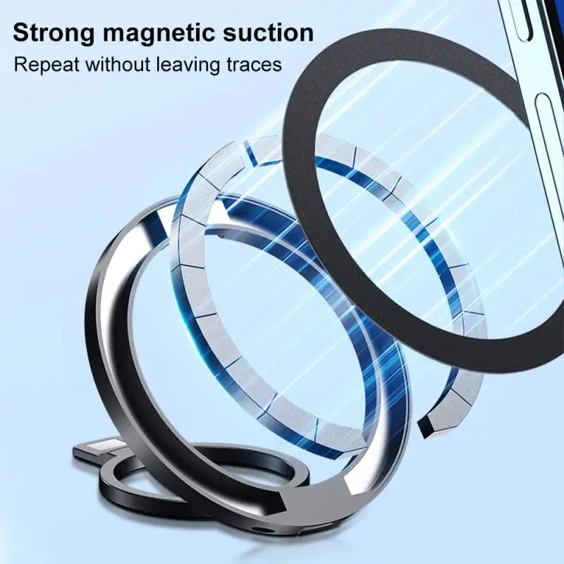 magnetic magnetic ring phone stand