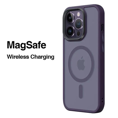 the iphone 11 case is shown with the magne wireless charging
