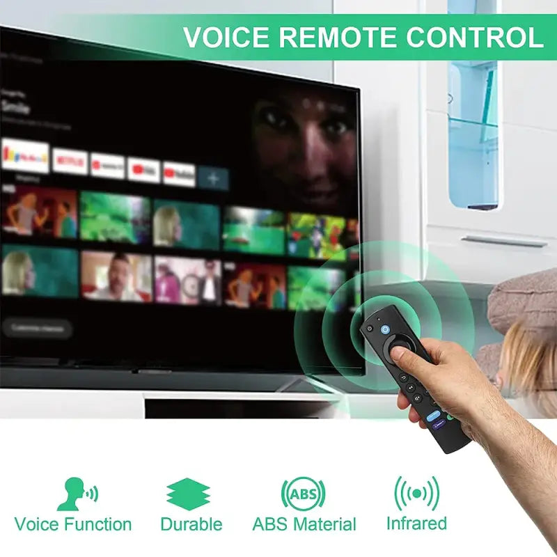 a man is holding a remote control device