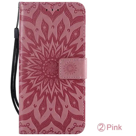 Mandal pattern wallet case for samsung s9