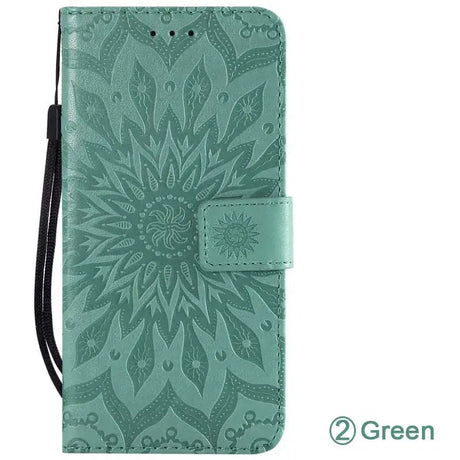 Mandal pattern wallet case for samsung s9