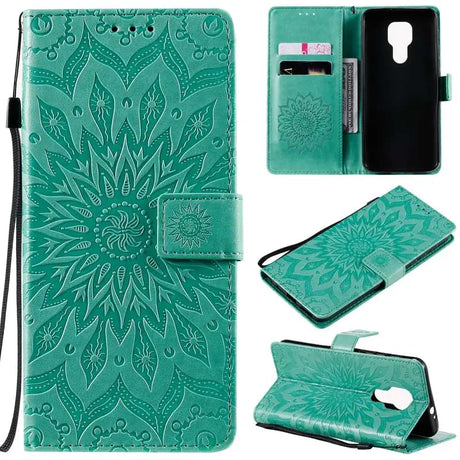 mandal pattern wallet case for samsung s9