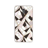 the marble pattern on this case is a great way to add a touch to your phone