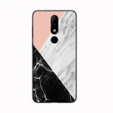 black marble and blush pink samsung galaxy s20 case