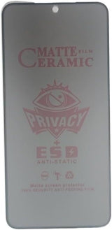 Matte ceramic privacy screen protector.