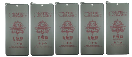 Matte ceramic privacy screen protectors.