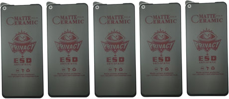 Matte ceramic privacy screen protectors.