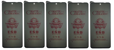 Matte ceramic privacy screen protectors.