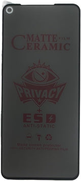 Matte ceramic privacy screen protector.
