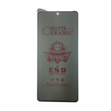 Matte ceramic privacy screen protector.