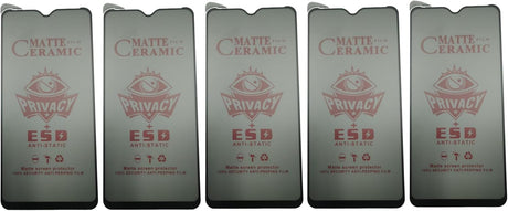 Matte ceramic privacy screen protectors.