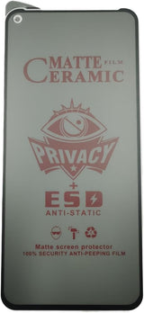 Matte ceramic privacy screen protector.