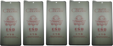 Matte ceramic privacy screen protectors.