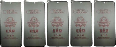 Matte ceramic privacy screen protectors.