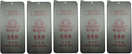 Matte ceramic privacy screen protectors.