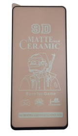 Matte ceramic screen protector.