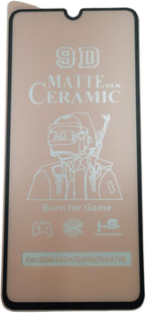 Matte ceramic screen protector.