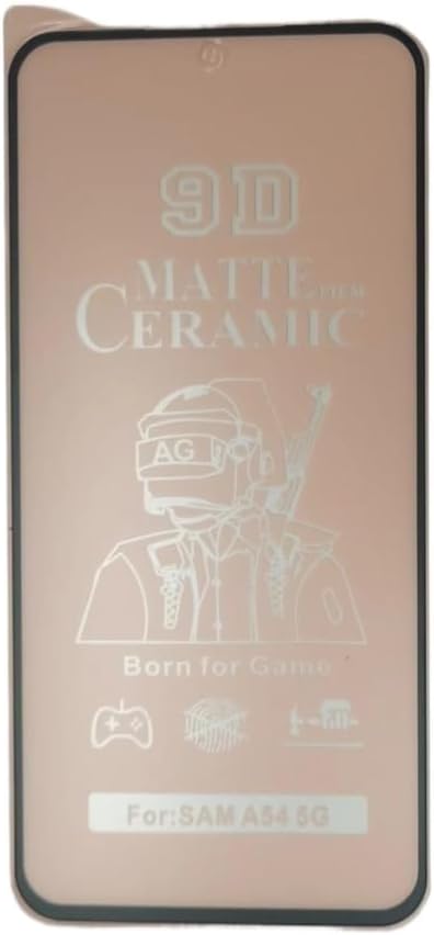 Matte ceramic screen protector.