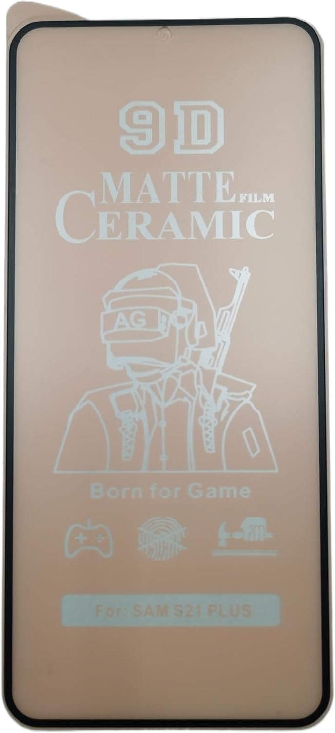 Matte ceramic screen protector.