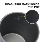 measuring the pressure cup