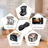 a kitchen appliance with a variety of kitchen appliances