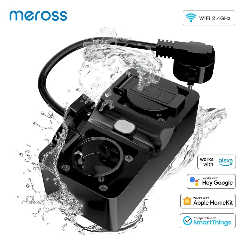 meos waterproof mini portable shower shower pump