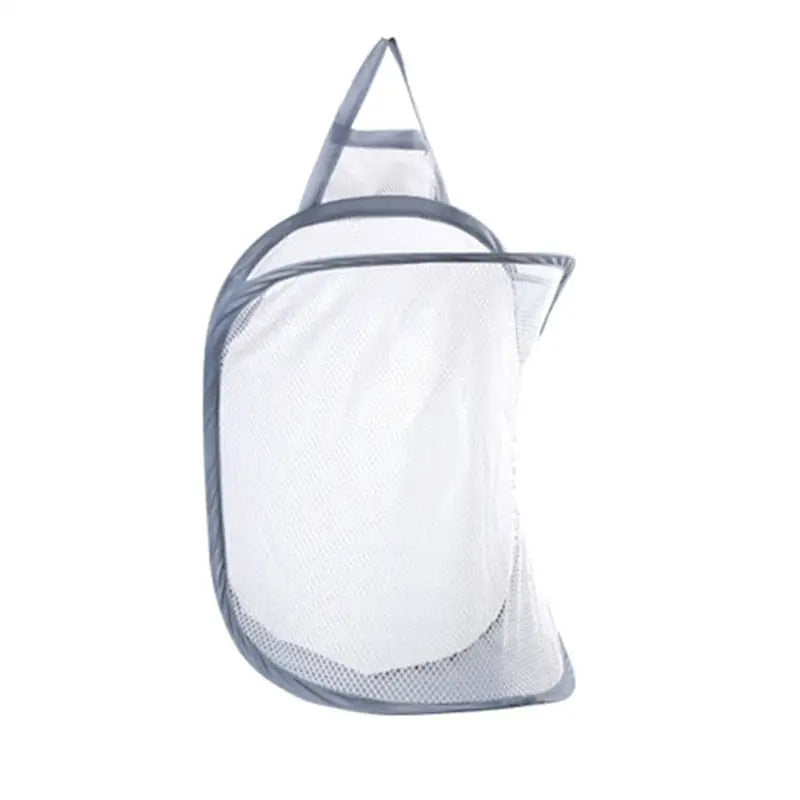 a mesh bag with a handle