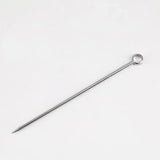 a metal needle with a long handle
