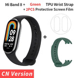 mi band 8 + 2pcs protective screen protector for xiaomimimimimimimimimi