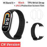 mi band 8 + 2pcs protective screen protector for xiaomimimimimimimimimi