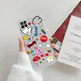 a person holding a phone case with a mickey mouse
