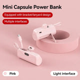 mini capsule power bank