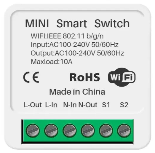 16A Wifi Smart Switch - Remote Voice Control via Alexa Google Apps