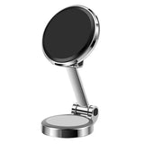 a mirror with a stand on it