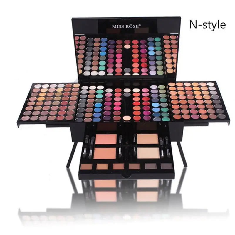 makeup set with eyeshade and eye shadow