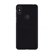 the mo moto phone case is shown in black