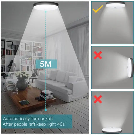 the light is shown in three different angles