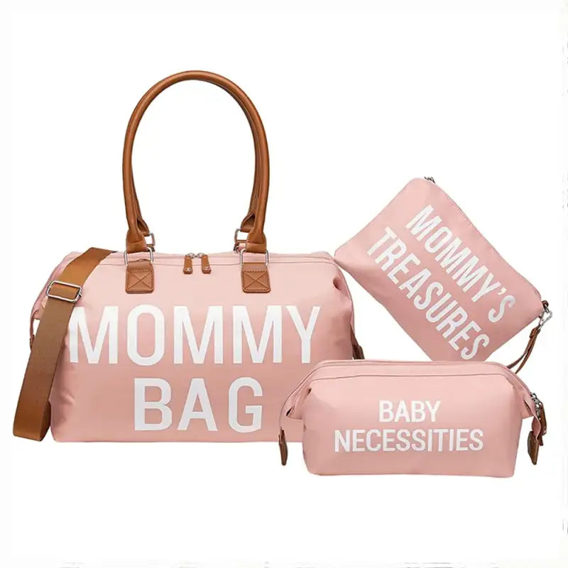 mommy bag set - pink