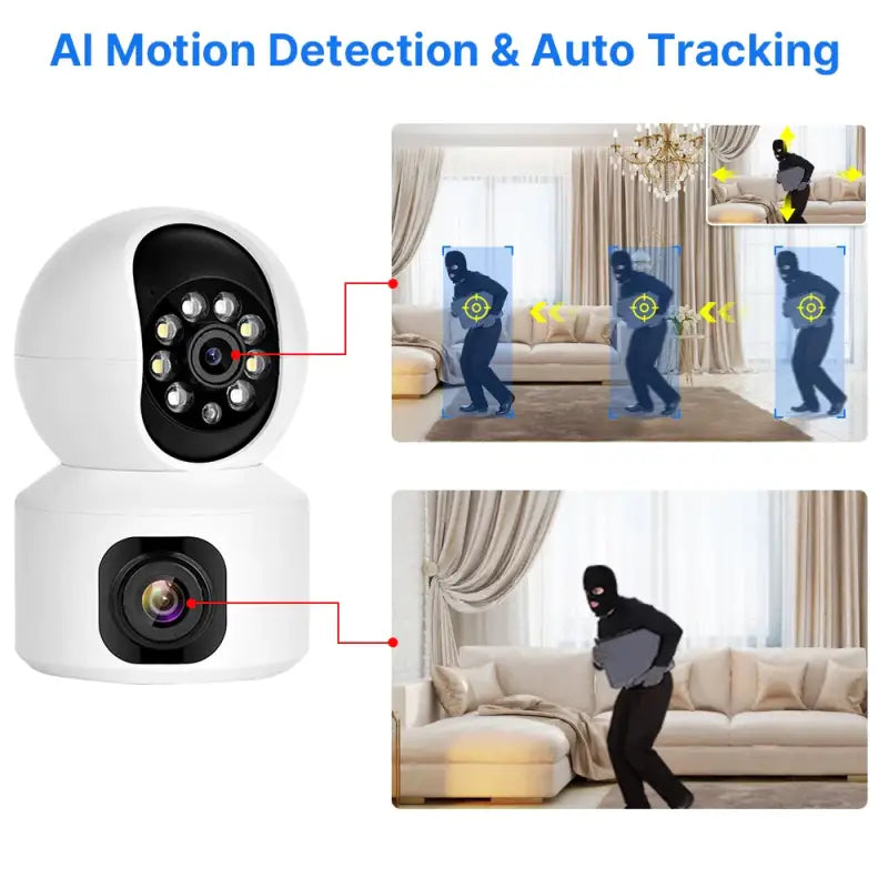 a motion detection camera with a motion sensor