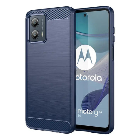 motorola moto g9 plus case with carbon fiber back cover