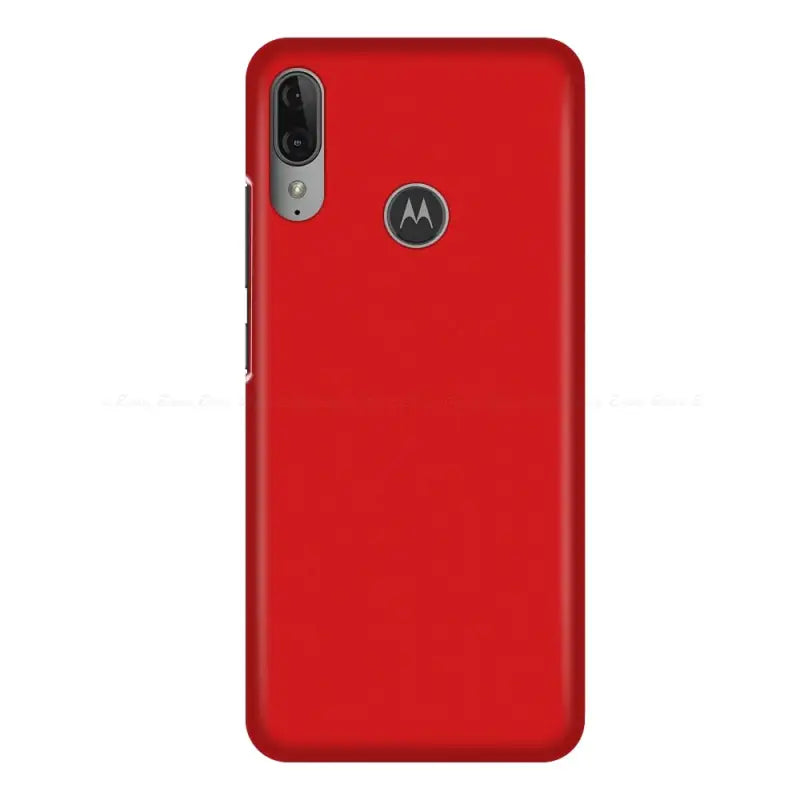 motorola moto g7 power red back cover