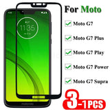 for motorola g7 plus moto g7 plus moto g7 power 3 5d full cover tempered screen protector